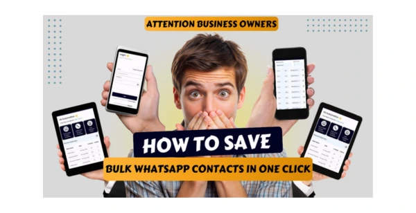 bulk whatsapp contact saver